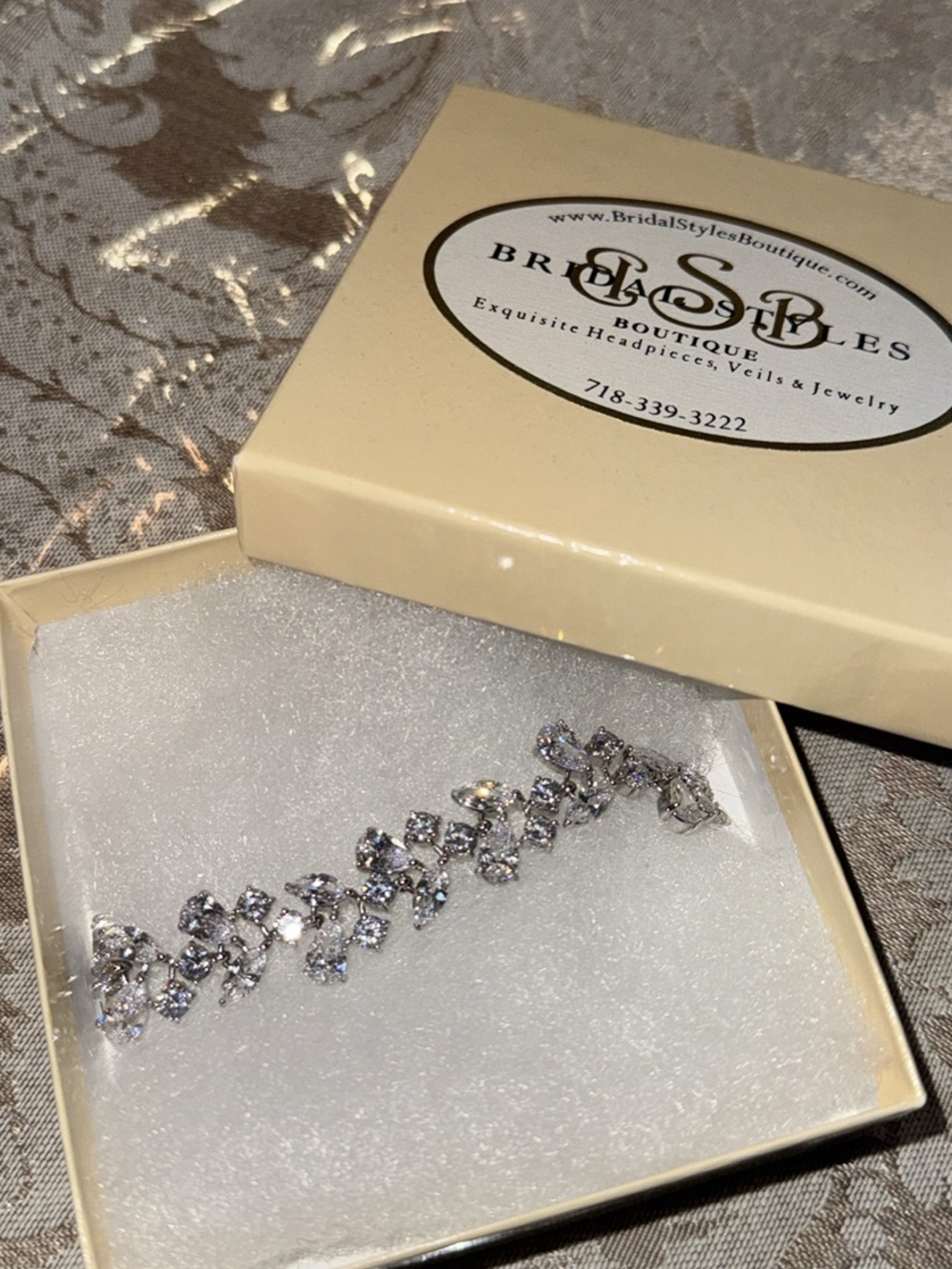 Silver Crystal Bracelet